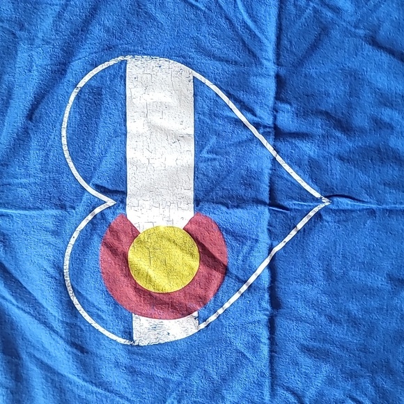 Blue Colorado T-Shirt - Picture 2 of 4